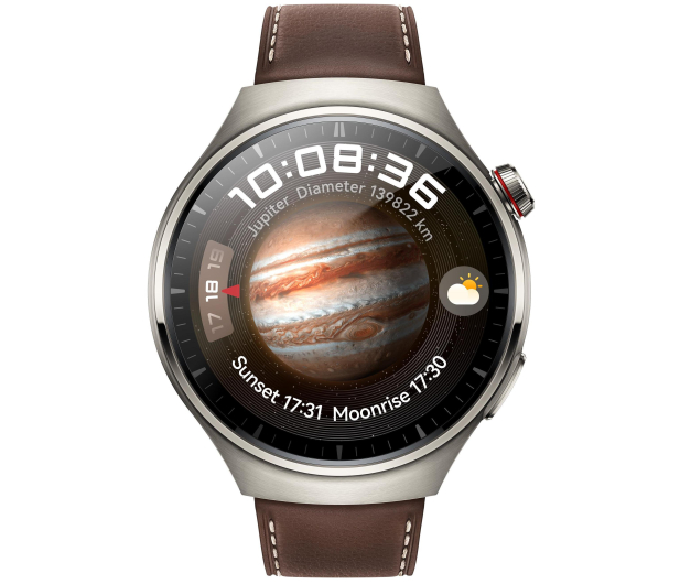 HUAWEI WATCH 4 Pro Elite Srebrny/Brązowy - 1148324 - zdjęcie 2